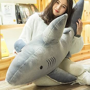 サメ Amazon｜M．ASSOLATO ぬいぐるみ 特大 動物 サメ抱き枕